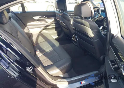 2017 BMW 740I z USA, uszkodzony, nr VIN WBA7E2C51HG739445